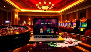 Jouez au casino en ligne Français coloré, avec roulette, poker et action de jeu en ligne.