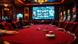 Découvrez l'excitation du casino en ligne Français avec une action de poker dynamique et des paris sophistiqués.